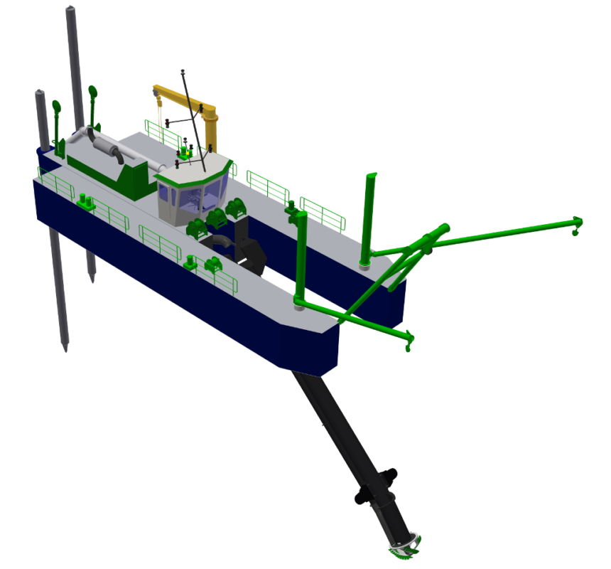 Cutter Suction Dredger by ECTMarine