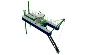 Cutter suction dredger for varioous applications by ECTMarine