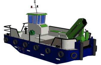 Work Boat 104 by ECTMarine