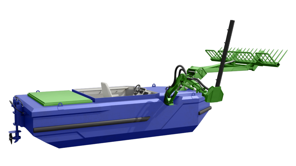 Weed Harvesting prototype