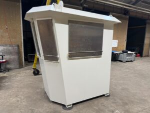 A replacement cabin for one of our workboats